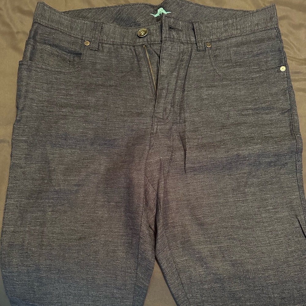 Tommy Bahama Beach Linen Ultra Soft Slacks Pants Leisure Wear 32x32